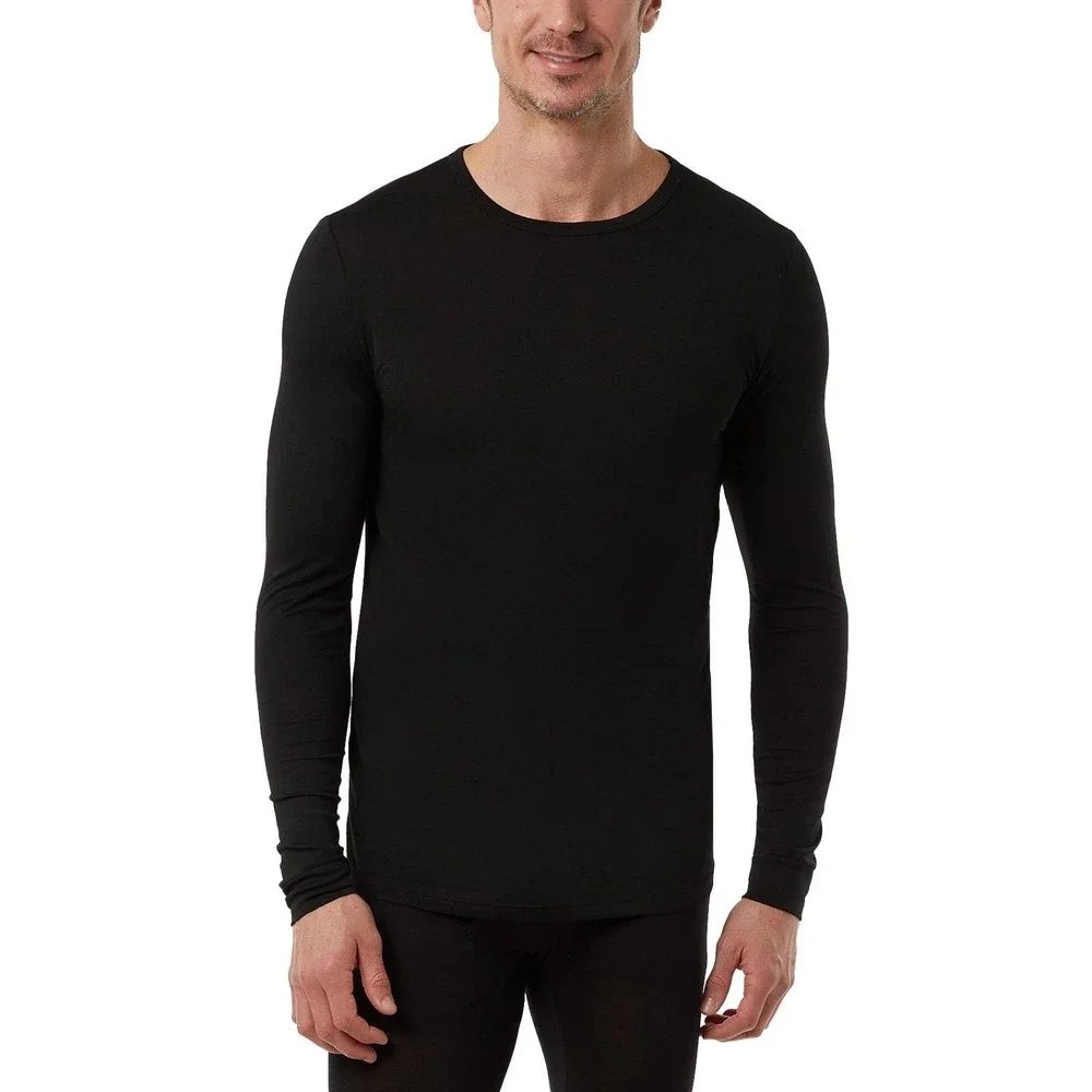 32 Degrees Heat Long Sleeve Crew Neck Thermal Base Layer Men Large 4 Pack